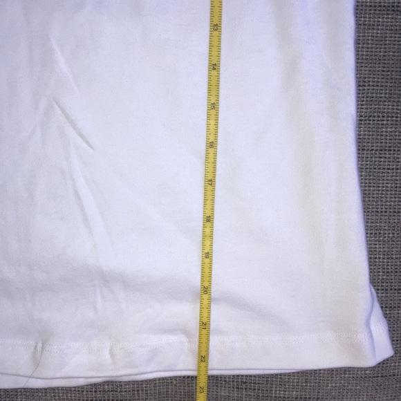 New NWOT Y2K American Apparel OG raglan Cap Sleeve Baby Style Tee T 2 tone L - Picture 6 of 6